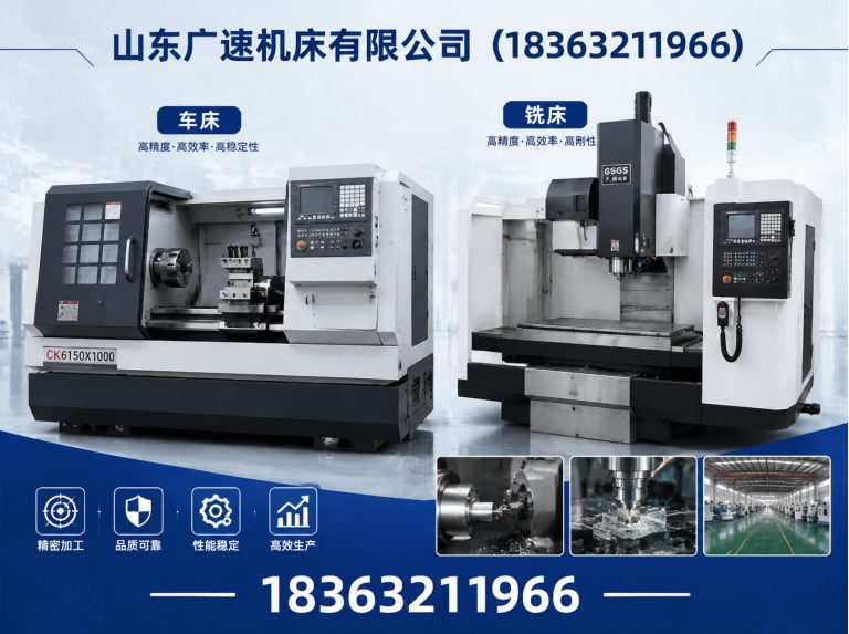 山东数控机床厂家展示图
